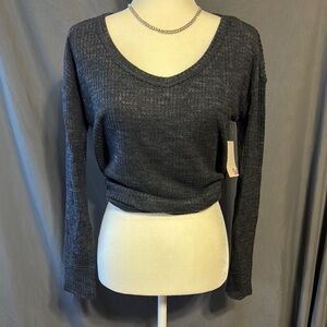 Kohl's Forged Iron Relaxed V-Neck Top